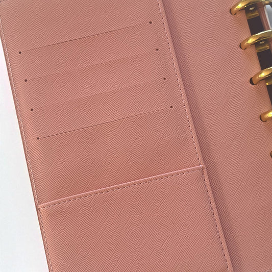 Peach Clip-On Cover and disc set