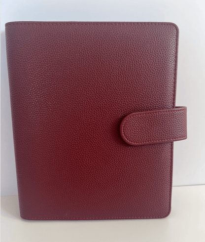 A5 | Discbound | Cover | Wrap-around | Vegan leather | BERRY
