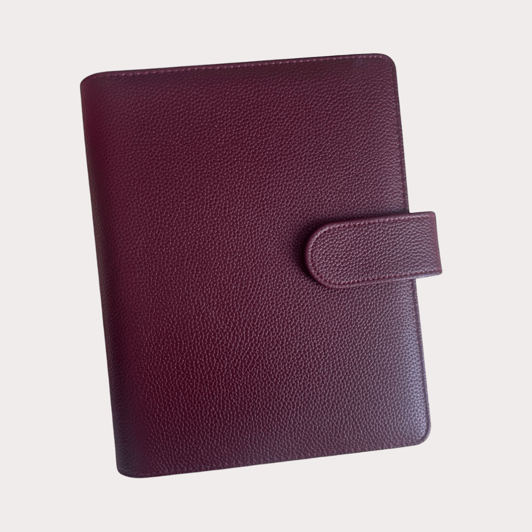 A5 Berry wrap cover — discbound planner cover