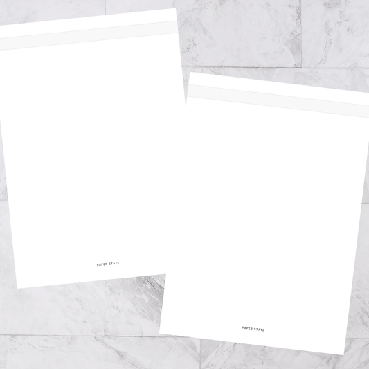 A5 | Discbound | Insert | BLANK | 15 sheets