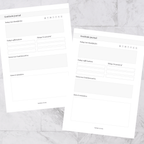 Gratitude daily inserts