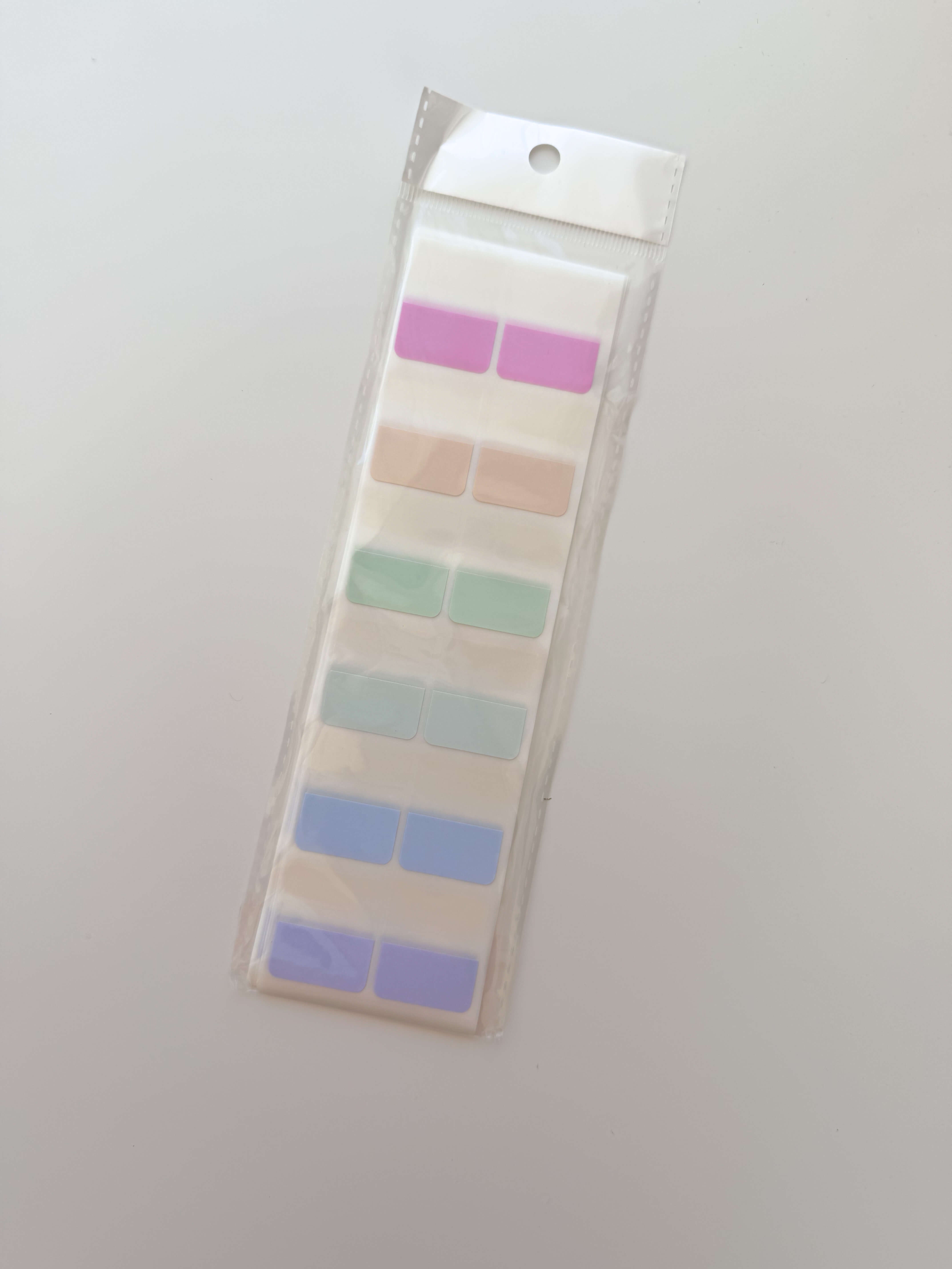 Bright page markers 120 stickers — tab dividers for discbound planners