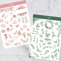 Sticker sheets | Floral & foliage bundle