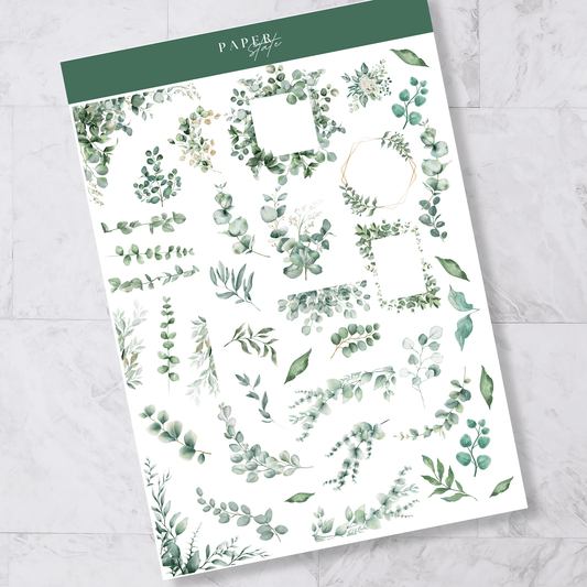 A5 | Sticker sheets | FOLIAGE | 5 sheets