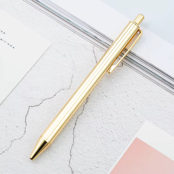 Gold pen — planner & desk accessory