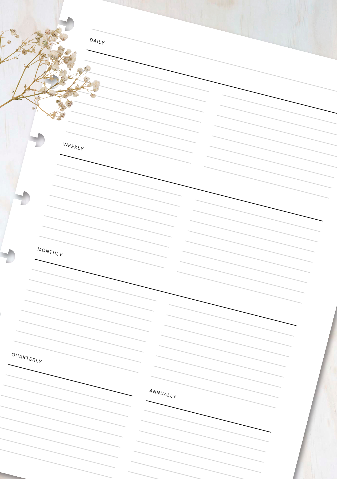 Recurring routines inserts