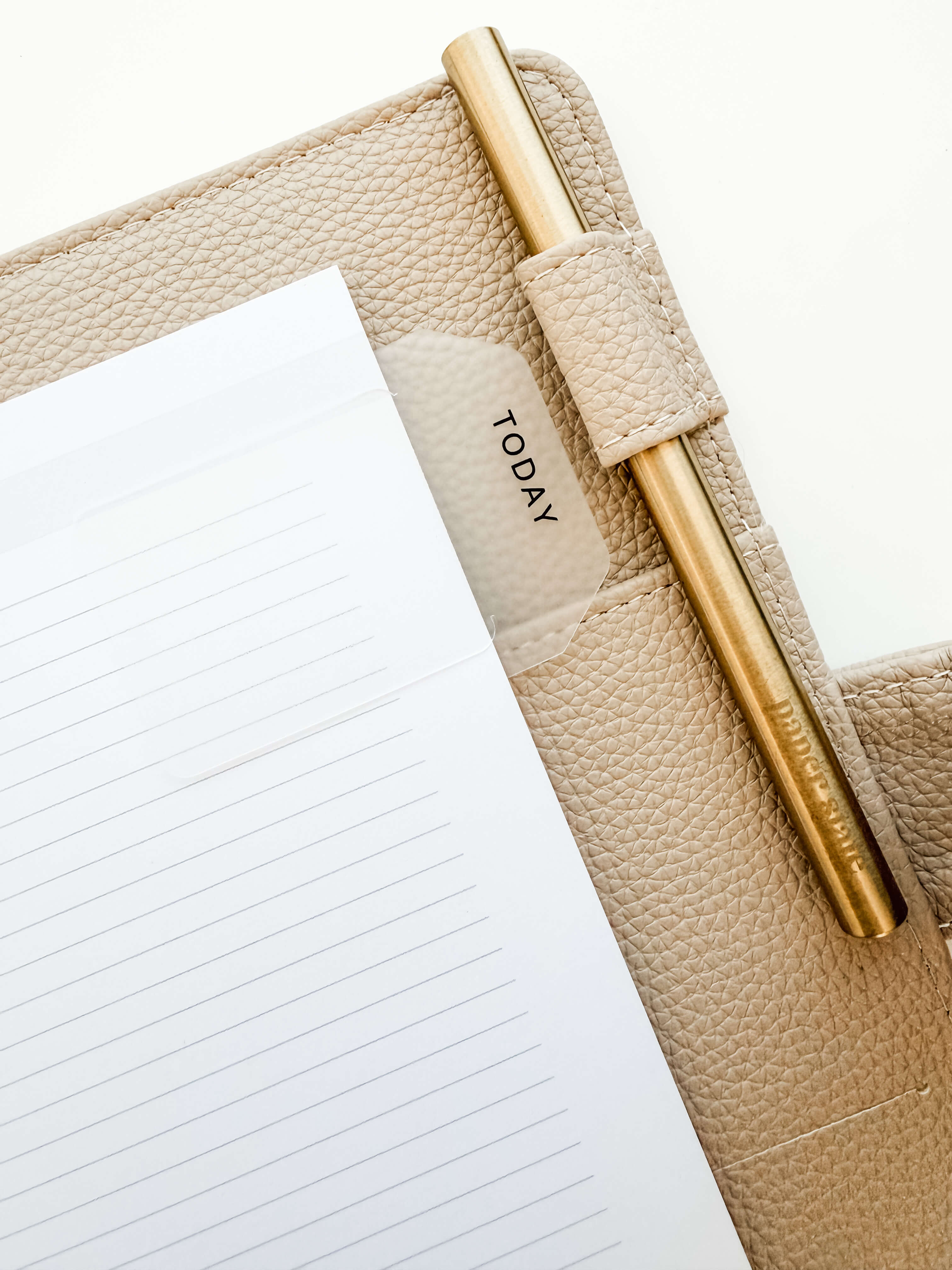 Page finder TODAY — tab dividers for discbound planners