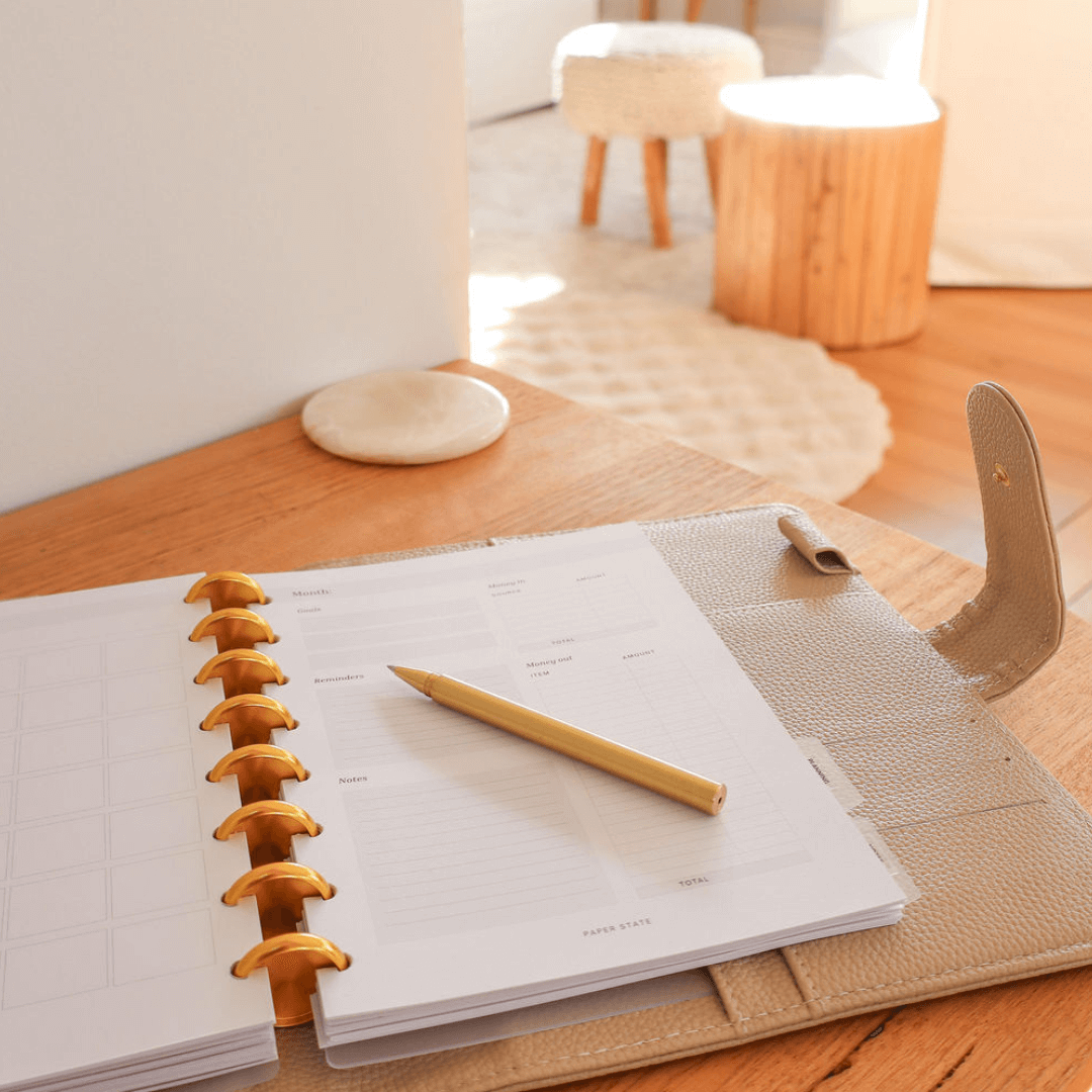 Signature Planner bundle — complete discbound planner bundle, modular planner system, styled photo