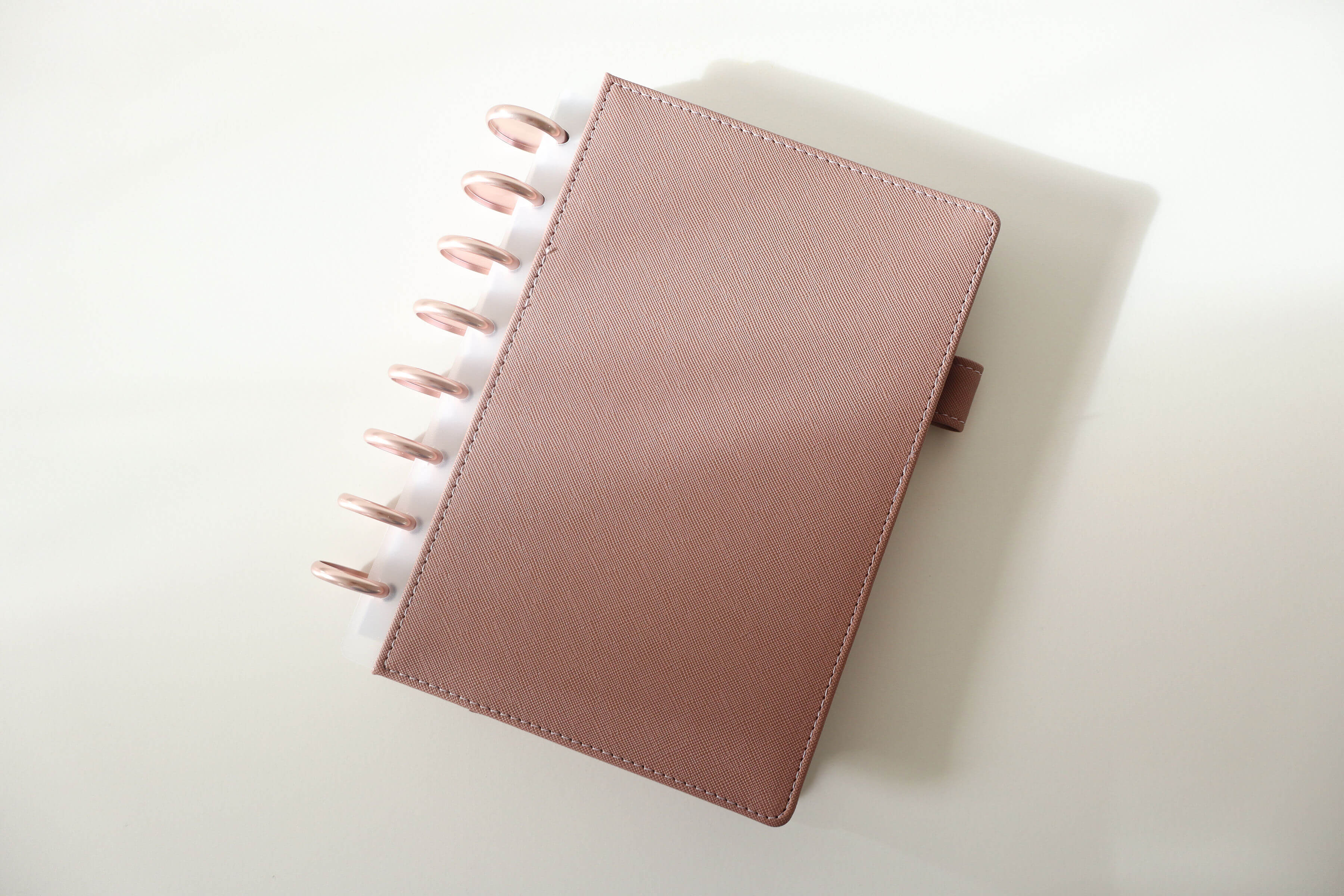 Taupe starter bundle — complete discbound planner bundle, modular planner system, styled photo