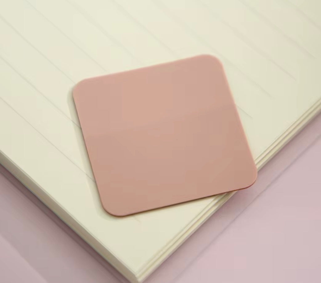 Taupe sticky notes