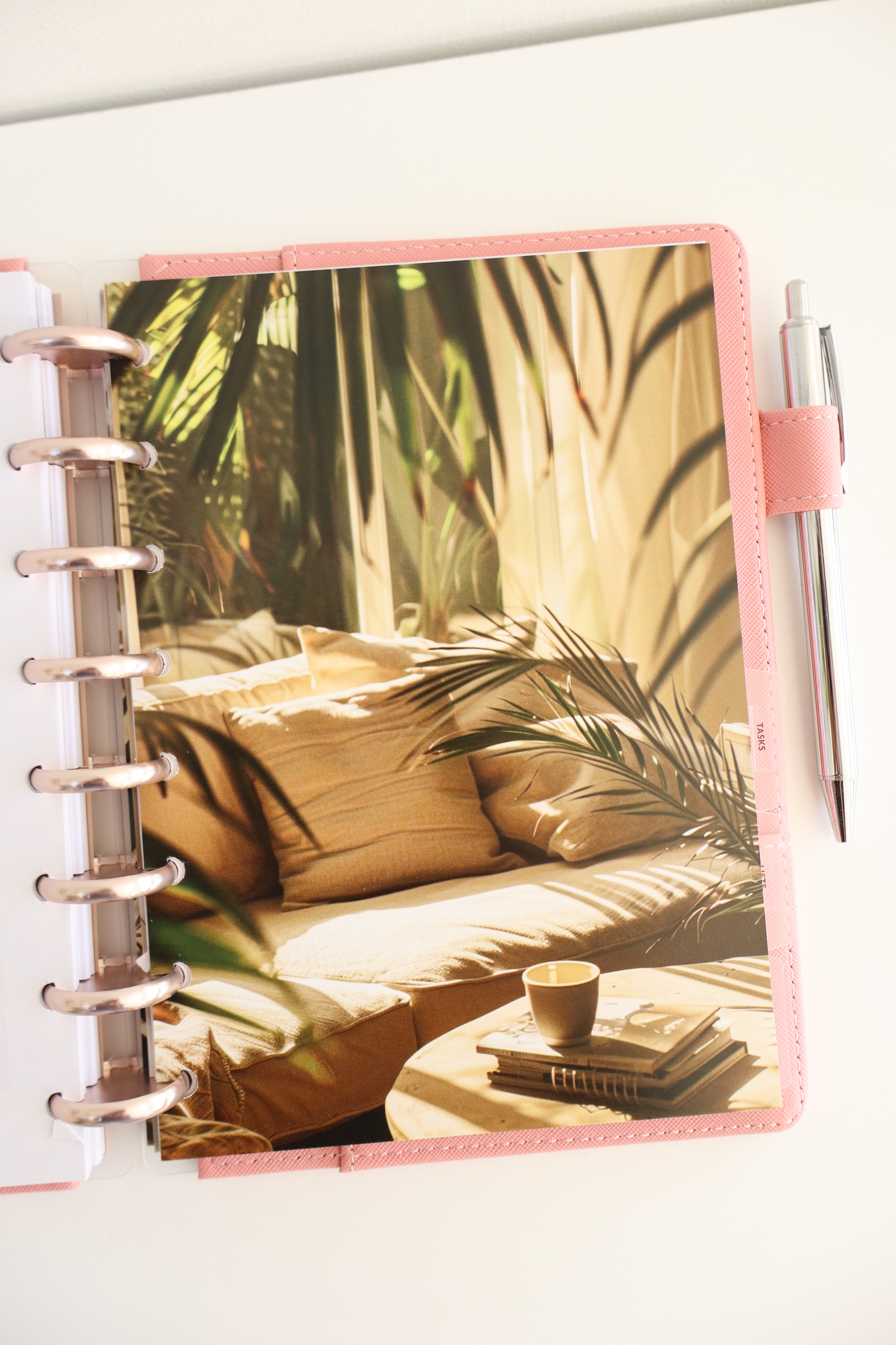 Visual Photo set of 6 — refillable A5 planner insert, product photo