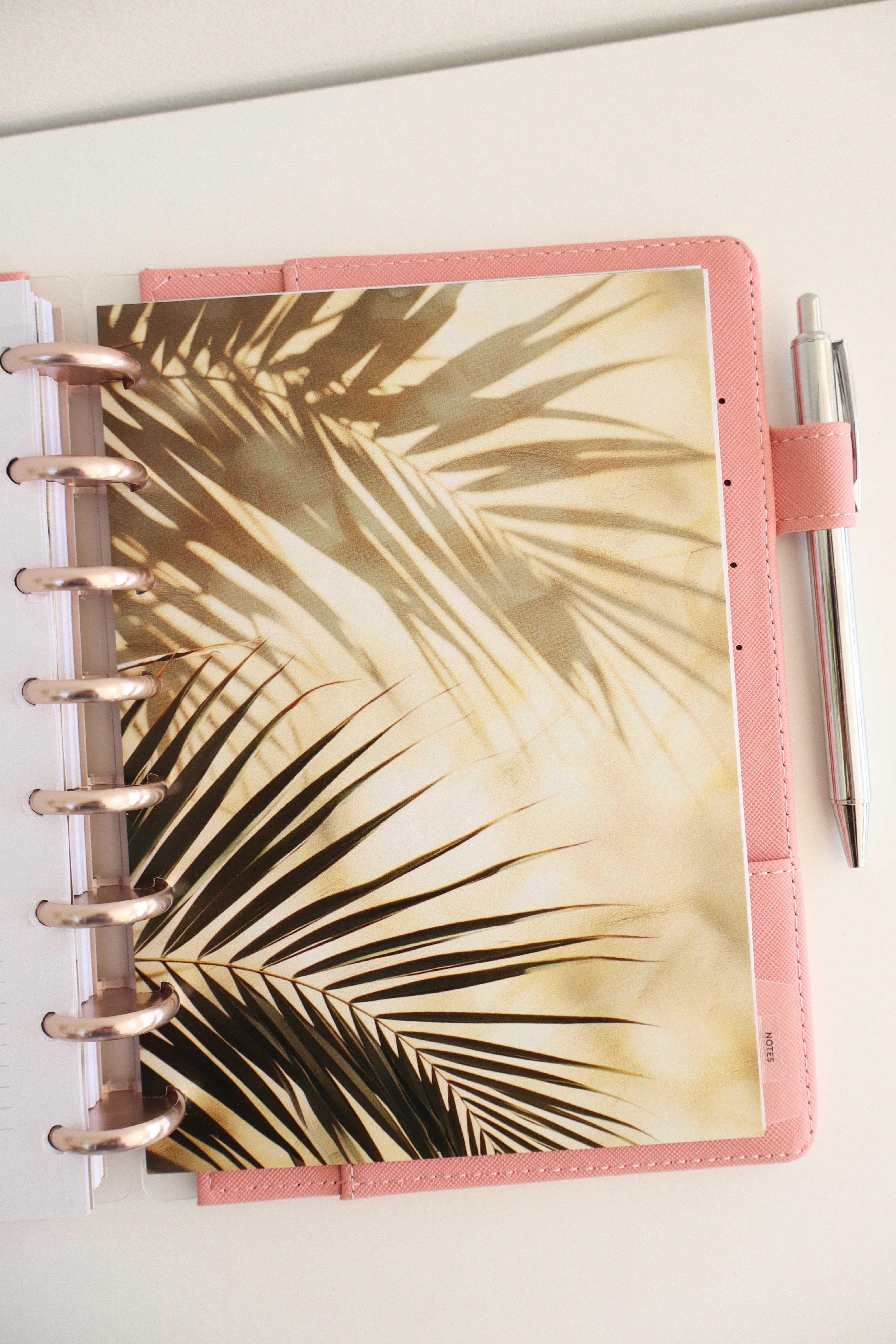 Visual Photo set of 6 — refillable A5 planner insert, styled photo